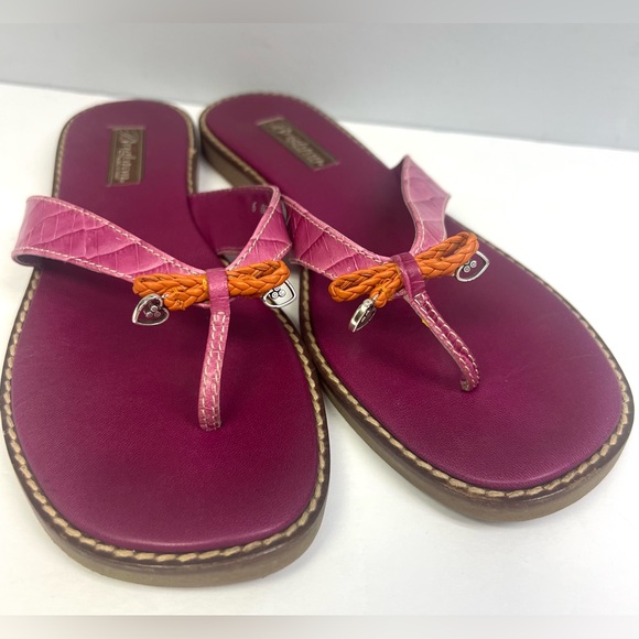 Brighton-‎ Womens Ofelia Sandals- Pink, Size:10M, Pre-Owned - Picture 1 of 6
